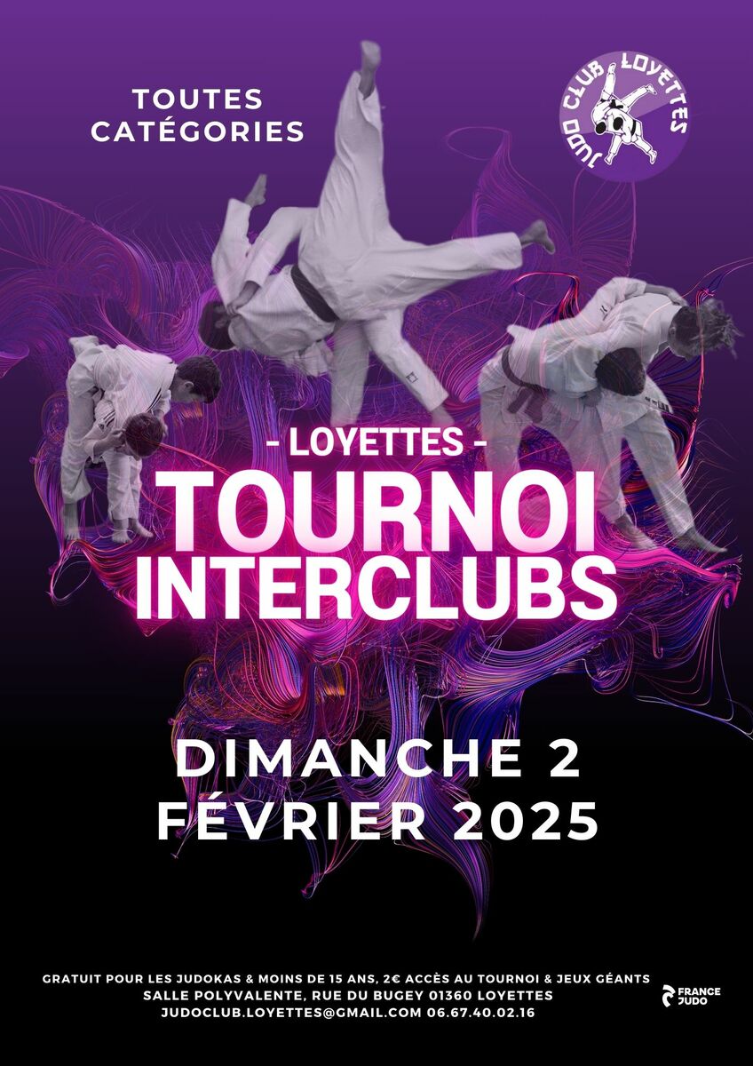 Tournoi interclubs de Loyettes le 2 Février 2025